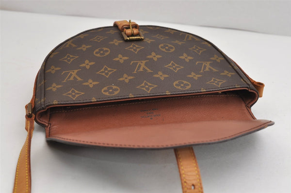 Authentic Louis Vuitton Monogram Chantilly MM Shoulder Bag M51233 Junk 2013J