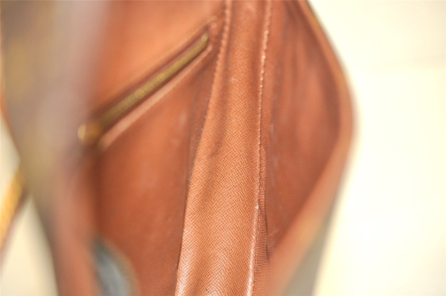 Authentic Louis Vuitton Monogram Chantilly MM Shoulder Bag M51233 Junk 2013J