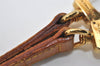 Authentic Louis Vuitton Leather Shoulder Strap Beige 50.8" LV 2014I