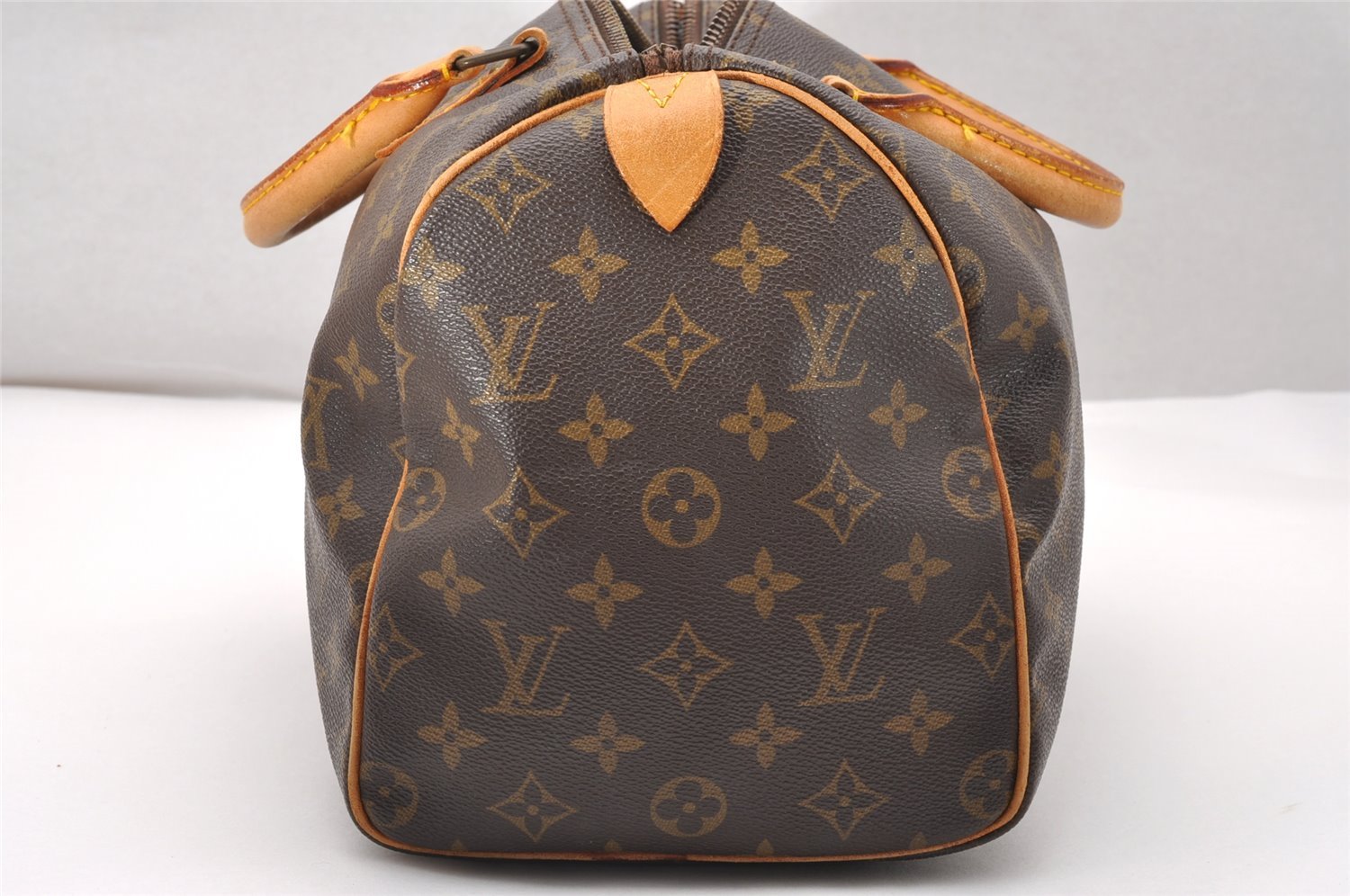 Authentic Louis Vuitton Monogram Speedy 30 Hand Boston Bag M41526 Junk 2014J