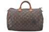 Authentic Louis Vuitton Monogram Speedy 35 Hand Boston Bag M41524 LV 2015J