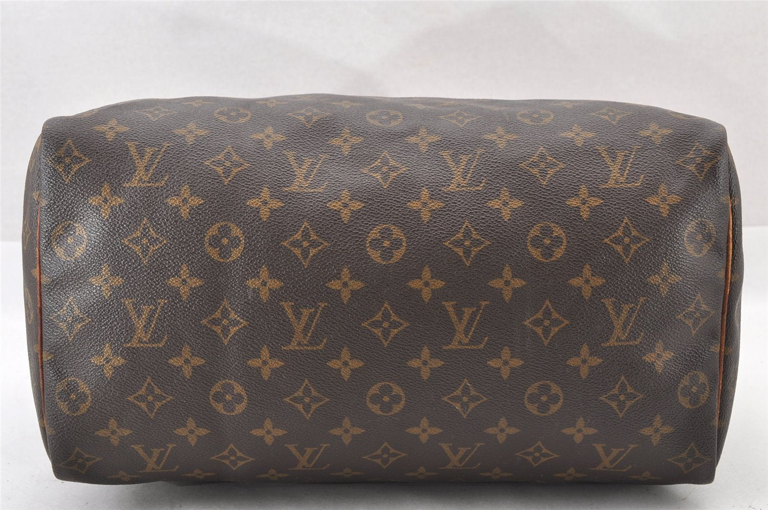 Authentic Louis Vuitton Monogram Speedy 35 Hand Boston Bag M41524 LV 2015J