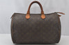 Authentic Louis Vuitton Monogram Speedy 35 Hand Boston Bag Old Model LV 2016J