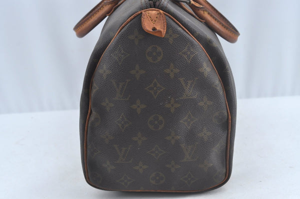 Authentic Louis Vuitton Monogram Speedy 35 Hand Boston Bag Old Model LV 2016J