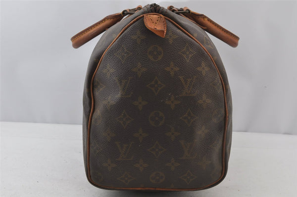 Authentic Louis Vuitton Monogram Speedy 35 Hand Boston Bag Old Model LV 2016J