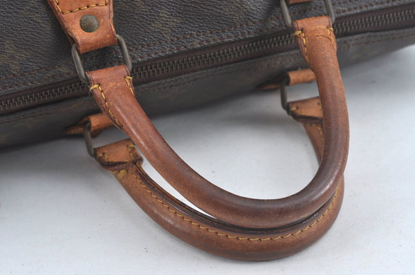 Authentic Louis Vuitton Monogram Speedy 35 Hand Boston Bag Old Model LV 2016J