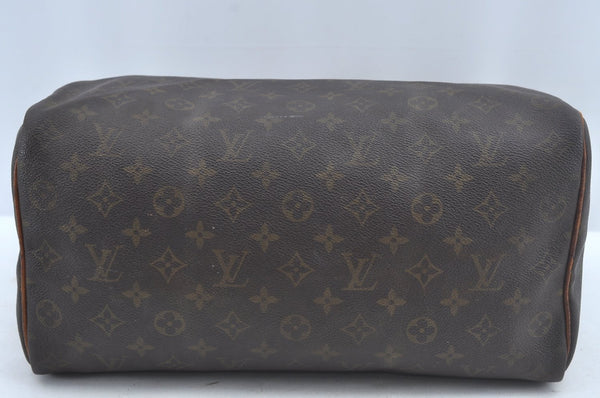 Authentic Louis Vuitton Monogram Speedy 35 Hand Boston Bag Old Model LV 2016J