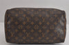 Authentic Louis Vuitton Monogram Speedy 30 Hand Boston Bag M41526 LV 2018J