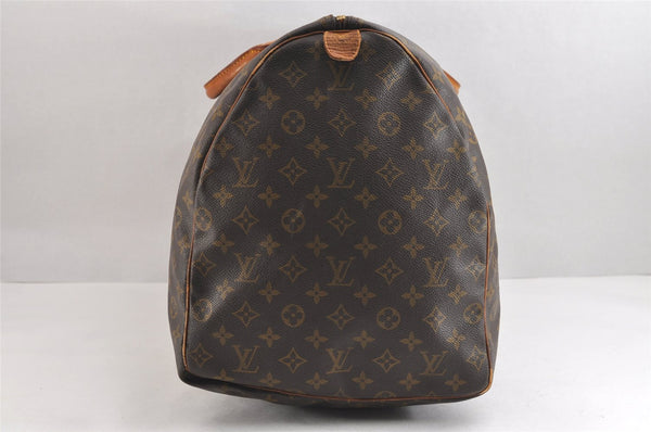 Authentic Louis Vuitton Monogram Keepall 60 Travel Boston Bag M41422 LV 2019J