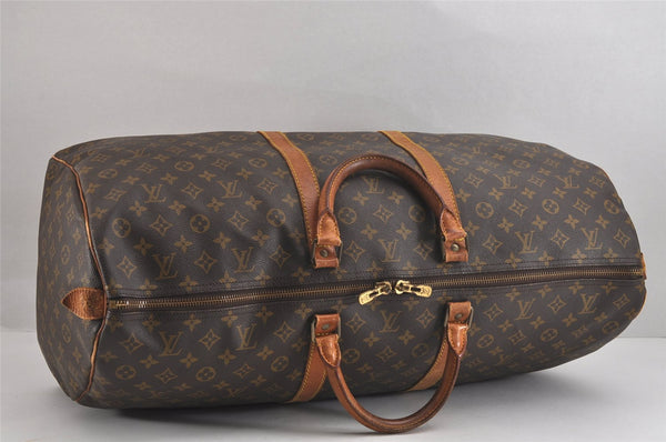 Authentic Louis Vuitton Monogram Keepall 60 Travel Boston Bag M41422 LV 2019J