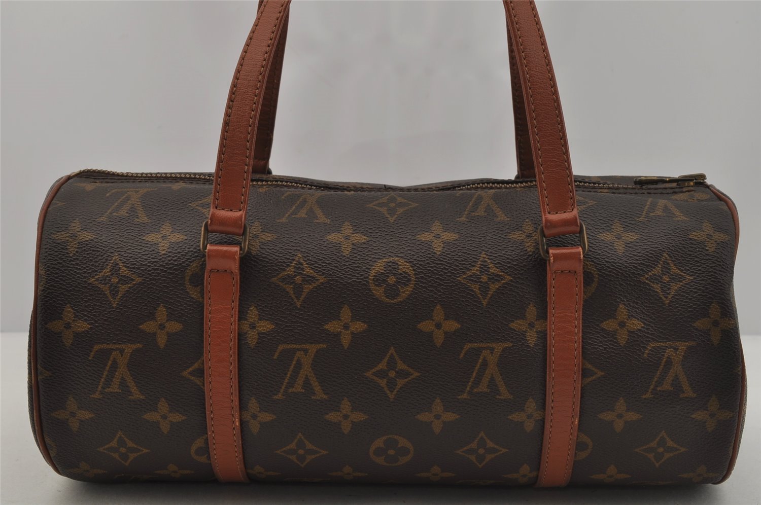 Authentic Louis Vuitton Monogram Papillon 30 Hand Bag Old Model LV 2020J
