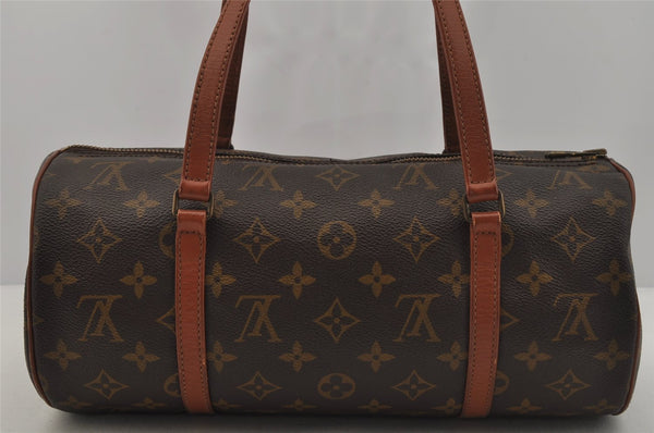 Authentic Louis Vuitton Monogram Papillon 30 Hand Bag Old Model LV 2020J