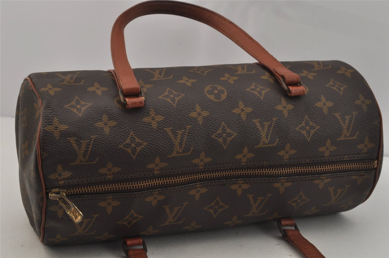 Authentic Louis Vuitton Monogram Papillon 30 Hand Bag Old Model LV 2020J