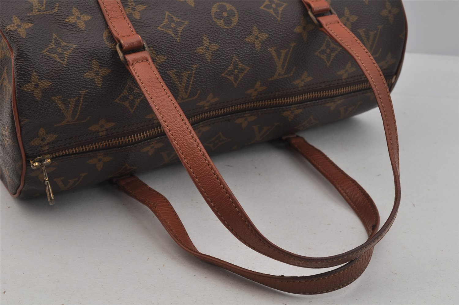 Authentic Louis Vuitton Monogram Papillon 30 Hand Bag Old Model LV 2020J