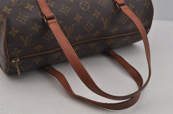 Authentic Louis Vuitton Monogram Papillon 30 Hand Bag Old Model LV 2020J
