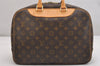 Authentic Louis Vuitton Monogram Deauville Hand Bag M47270 LV 2021I