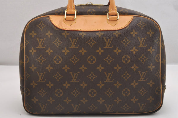 Authentic Louis Vuitton Monogram Deauville Hand Bag M47270 LV 2021I