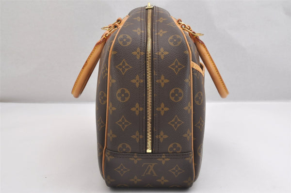 Authentic Louis Vuitton Monogram Deauville Hand Bag M47270 LV 2021I