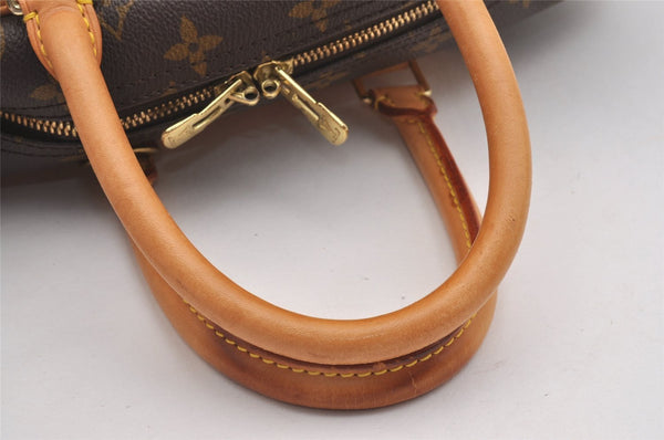 Authentic Louis Vuitton Monogram Deauville Hand Bag M47270 LV 2021I