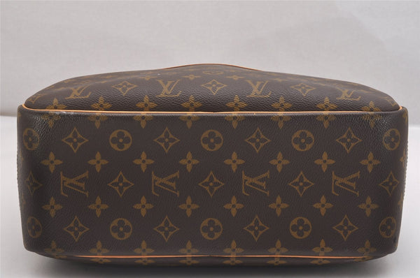 Authentic Louis Vuitton Monogram Deauville Hand Bag M47270 LV 2021I