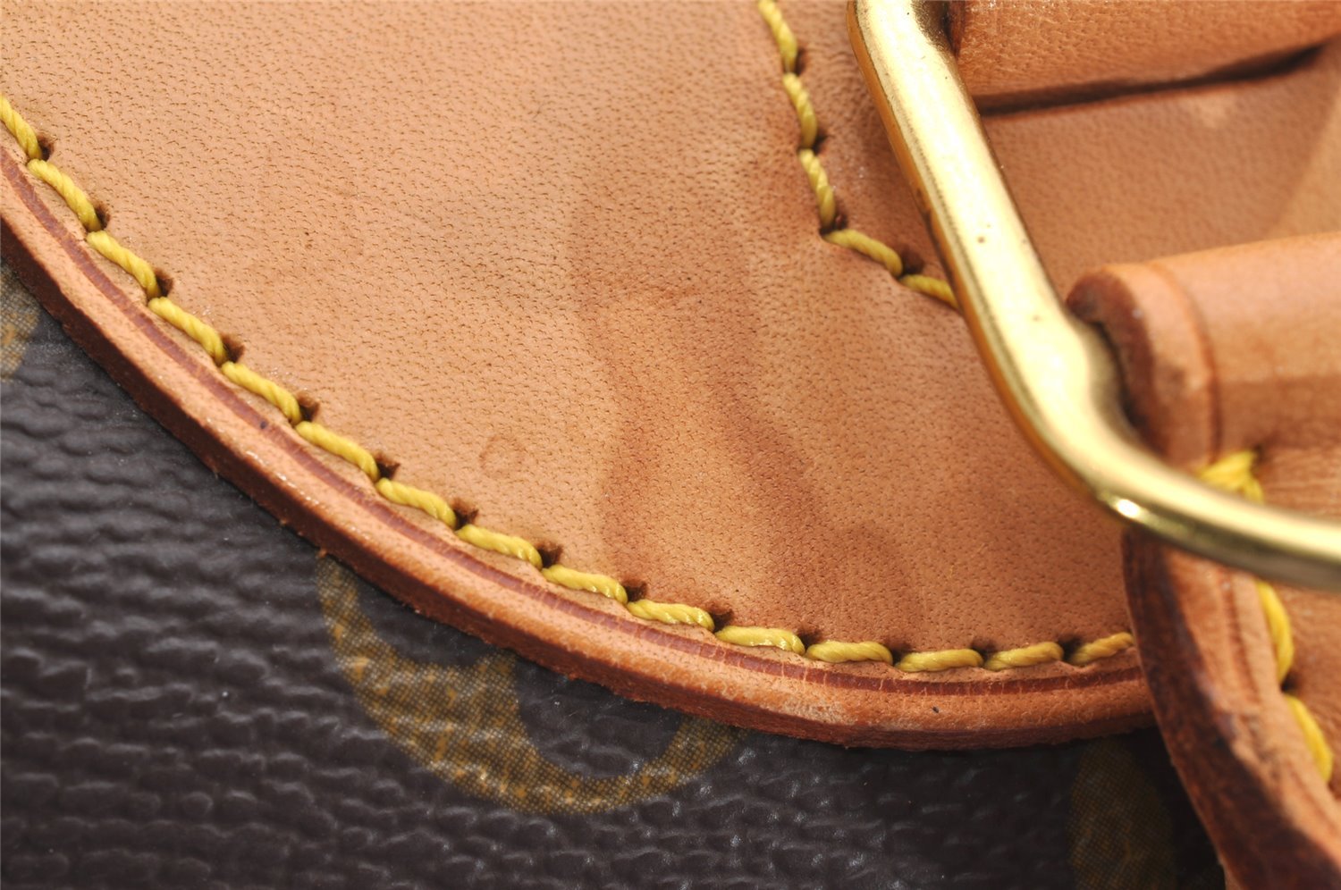 Authentic Louis Vuitton Monogram Deauville Hand Bag M47270 LV 2021I