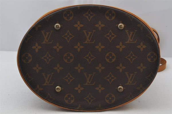 Authentic Louis Vuitton Monogram Bucket GM Shoulder Tote Bag M42236 LV 2021J