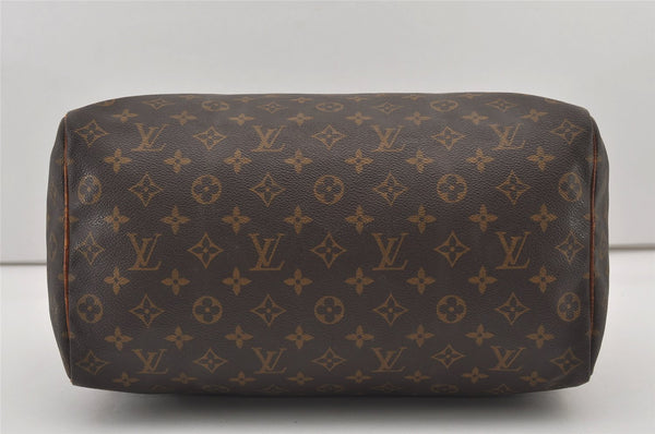 Authentic Louis Vuitton Monogram Speedy 35 Hand Boston Bag M41524 LV 2022J