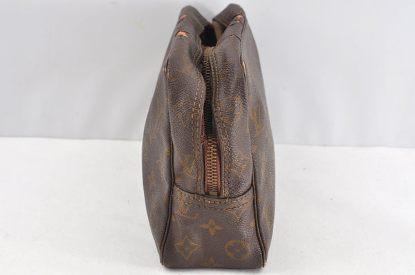 Auth Louis Vuitton Monogram Trousse Toilette 28 Clutch Bag Old Model Junk 2024J