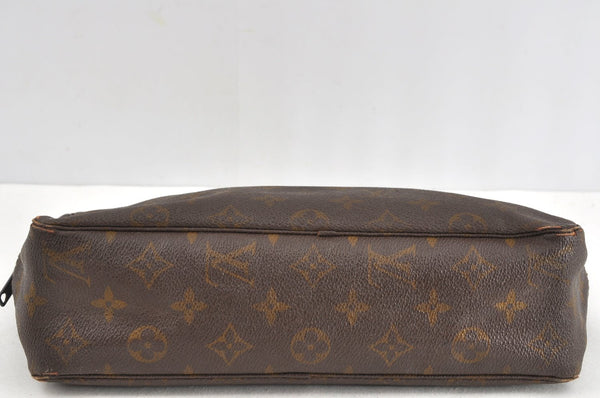Auth Louis Vuitton Monogram Trousse Toilette 28 Clutch Bag Old Model Junk 2024J