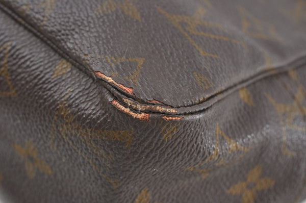 Auth Louis Vuitton Monogram Trousse Toilette 28 Clutch Bag Old Model Junk 2024J