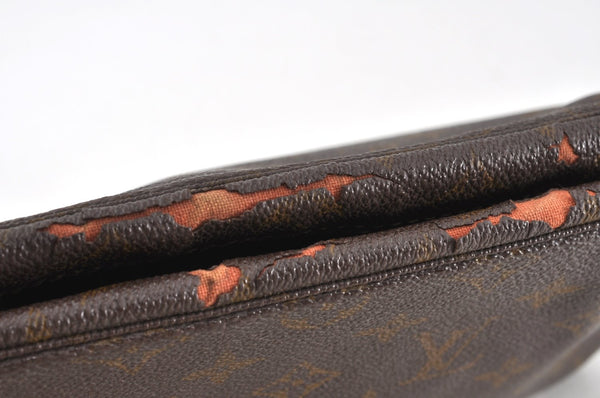 Auth Louis Vuitton Monogram Trousse Toilette 28 Clutch Bag Old Model Junk 2024J