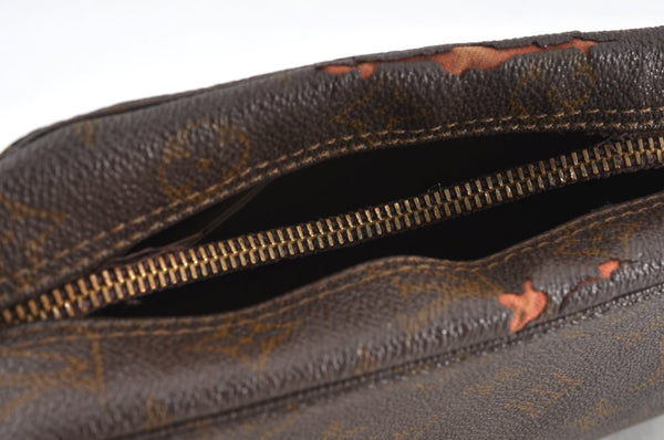 Auth Louis Vuitton Monogram Trousse Toilette 28 Clutch Bag Old Model Junk 2024J