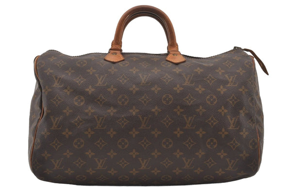 Authentic Louis Vuitton Monogram Speedy 40 Hand Boston Bag Old Model LV 2025J