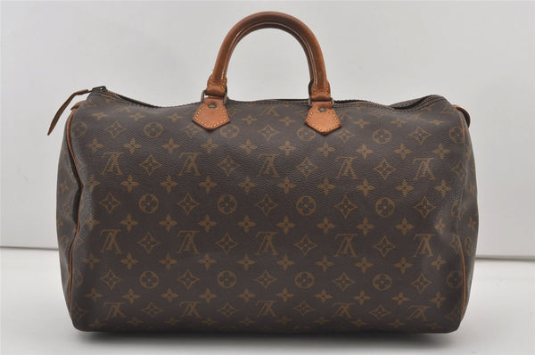 Authentic Louis Vuitton Monogram Speedy 40 Hand Boston Bag Old Model LV 2025J