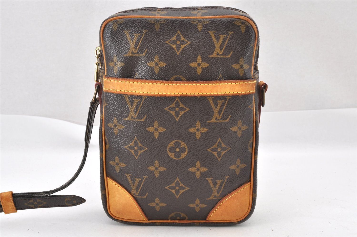 Authentic Louis Vuitton Monogram Danube Shoulder Crossbody Bag M45266 Junk 2026J