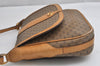 Authentic GUCCI Micro GG PVC Leather Shoulder Cross Body Bag Brown Junk 2026K