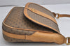 Authentic GUCCI Micro GG PVC Leather Shoulder Cross Body Bag Brown Junk 2026K