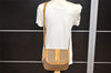Authentic GUCCI Micro GG PVC Leather Shoulder Cross Body Bag Brown Junk 2026K