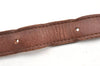 Authentic Burberrys Vintage Leather Shoulder Cross Body Bag Purse Brown 2027K