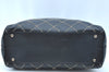 Authentic CHANEL Wild Stitch Matelasse Calf Skin Shoulder Hand Bag Black 2028H