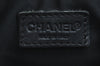 Authentic CHANEL Wild Stitch Matelasse Calf Skin Shoulder Hand Bag Black 2028H