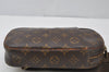 Authentic Louis Vuitton Monogram Pochette Gange Waist Body Bag M51870 LV 2028J