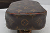 Authentic Louis Vuitton Monogram Pochette Gange Waist Body Bag M51870 LV 2028J