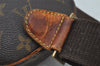 Authentic Louis Vuitton Monogram Pochette Gange Waist Body Bag M51870 LV 2028J