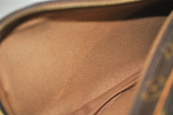 Authentic Louis Vuitton Monogram Pochette Gange Waist Body Bag M51870 LV 2028J