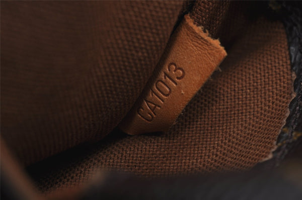 Authentic Louis Vuitton Monogram Pochette Gange Waist Body Bag M51870 LV 2028J