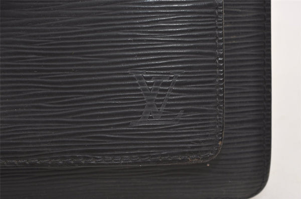 Authentic Louis Vuitton Epi Monceau 2Way Hand Bag Black M52122 Junk 2029J
