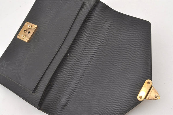 Authentic Louis Vuitton Epi Monceau 2Way Hand Bag Black M52122 Junk 2029J