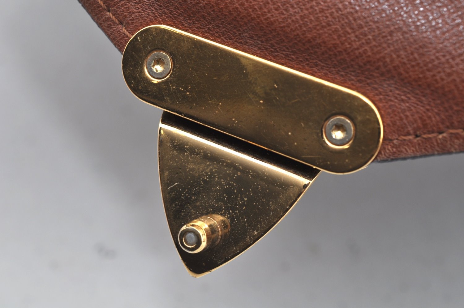 Auth Louis Vuitton Monogram Porte Documents Bandouliere M53338 Briefcase 2030J