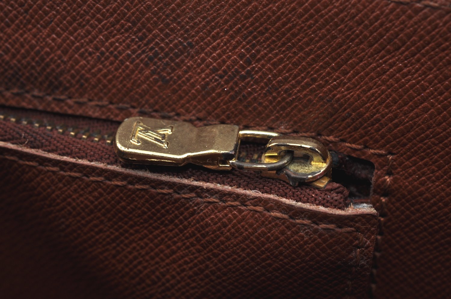 Auth Louis Vuitton Monogram Porte Documents Bandouliere M53338 Briefcase 2030J